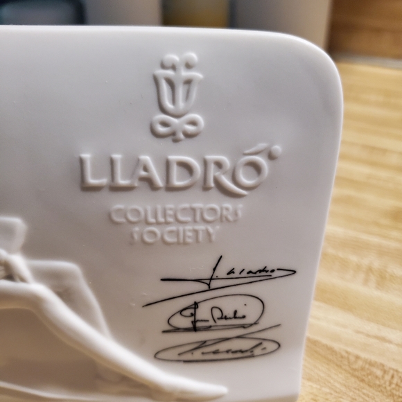 LLADRO collectors society sculpture plaque - Picture 4 of 11